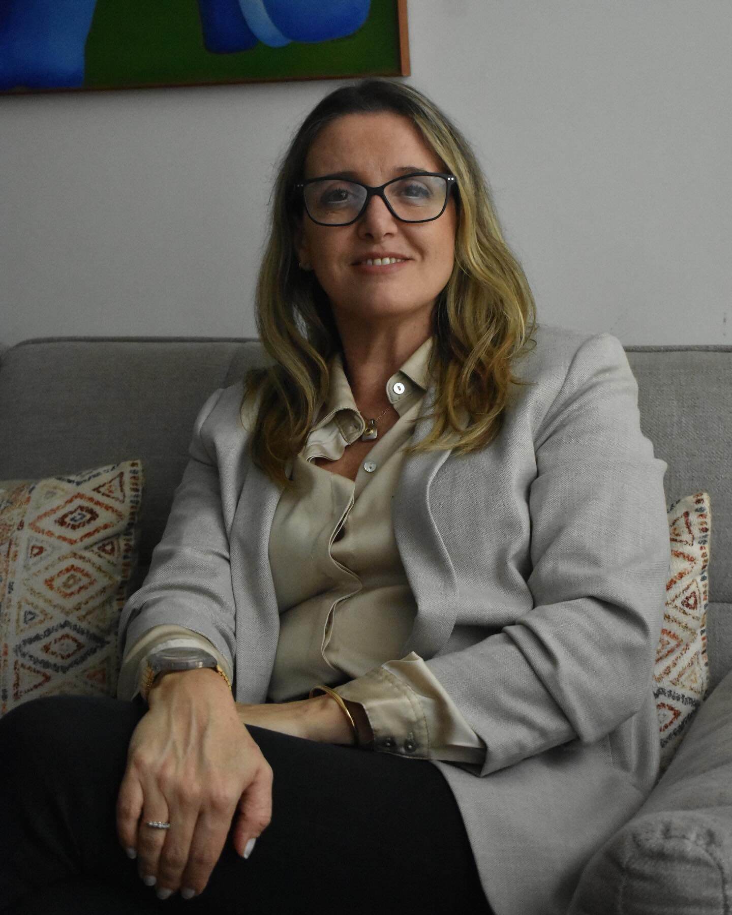 Dra. María Fernanda Menéndez en consulta